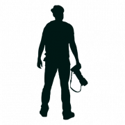 Photographer Silhouette PNG clipart