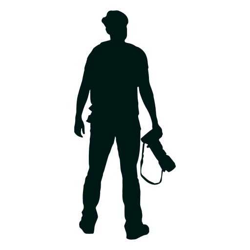 Photographer Silhouette PNG Clipart