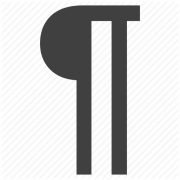 Pilcrow PNG Image