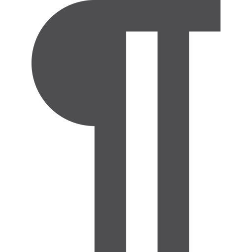 Pilcrow PNG Images HD