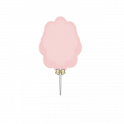حلوى القطن الوردي