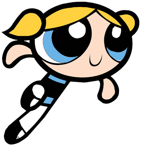 Powerpuff Girls Bubbles PNG Images