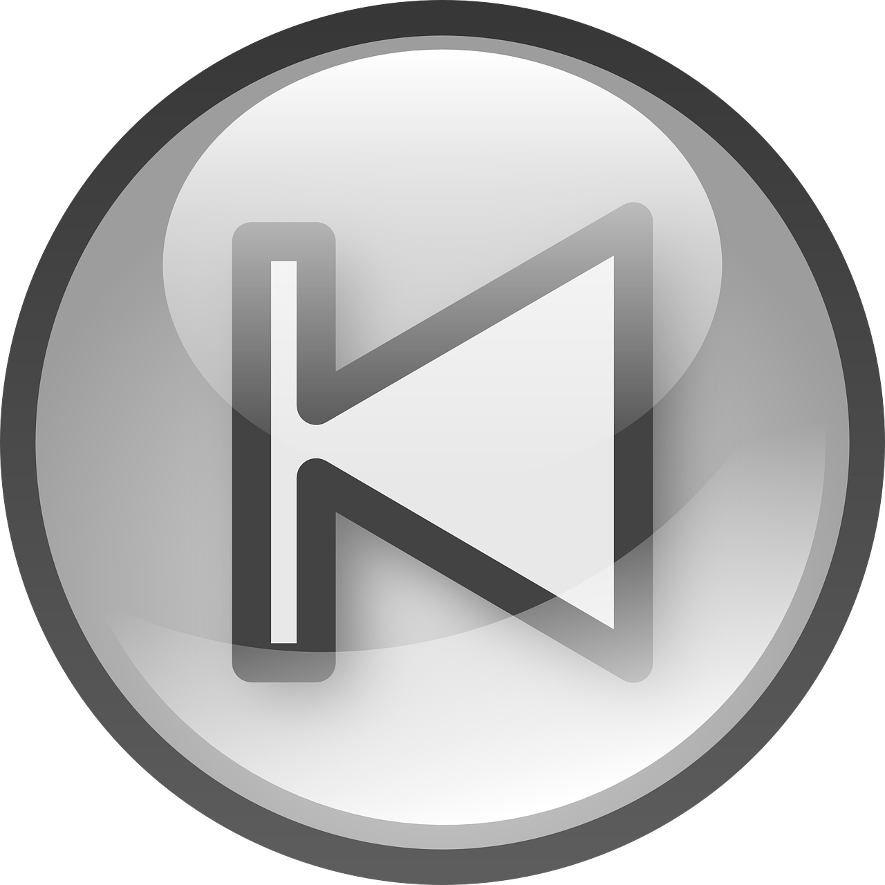 Previous Button PNG Image File