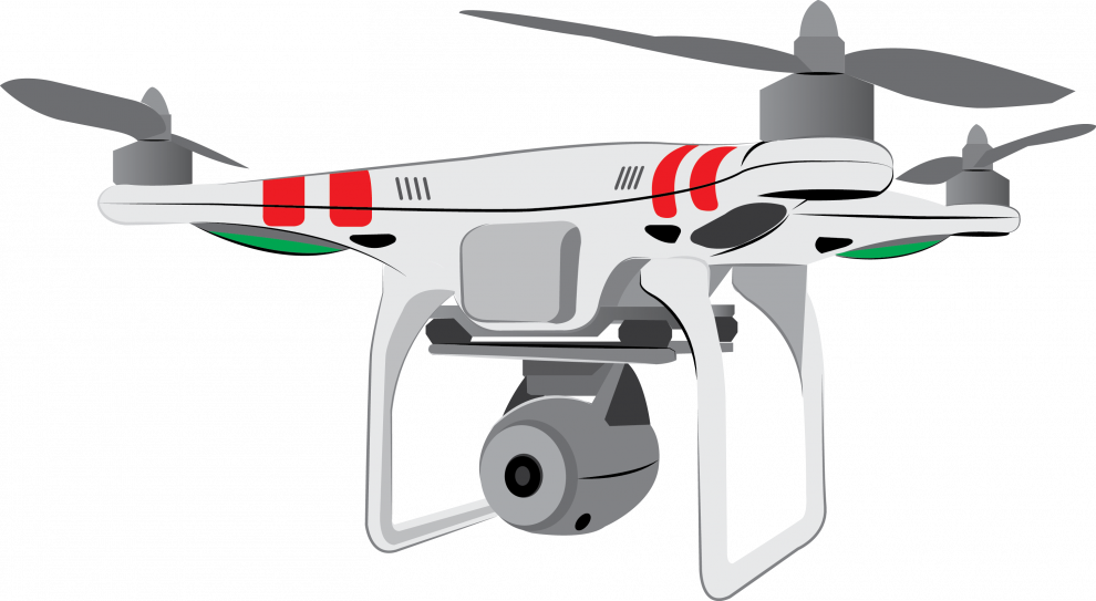 Quadcopter Dron PNG Image
