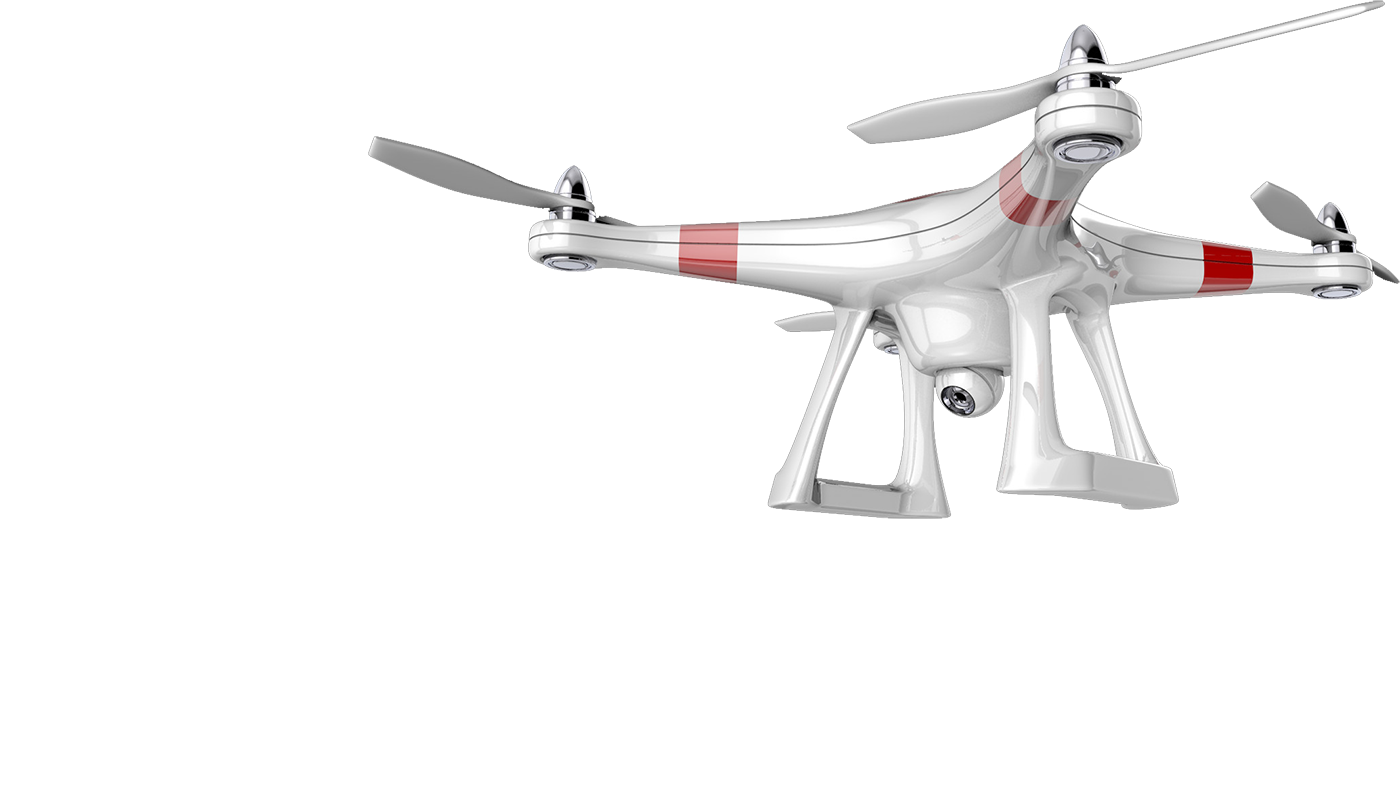 Quadcopter Dron PNG Photo