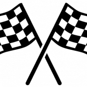 PNG de bandera de carrera
