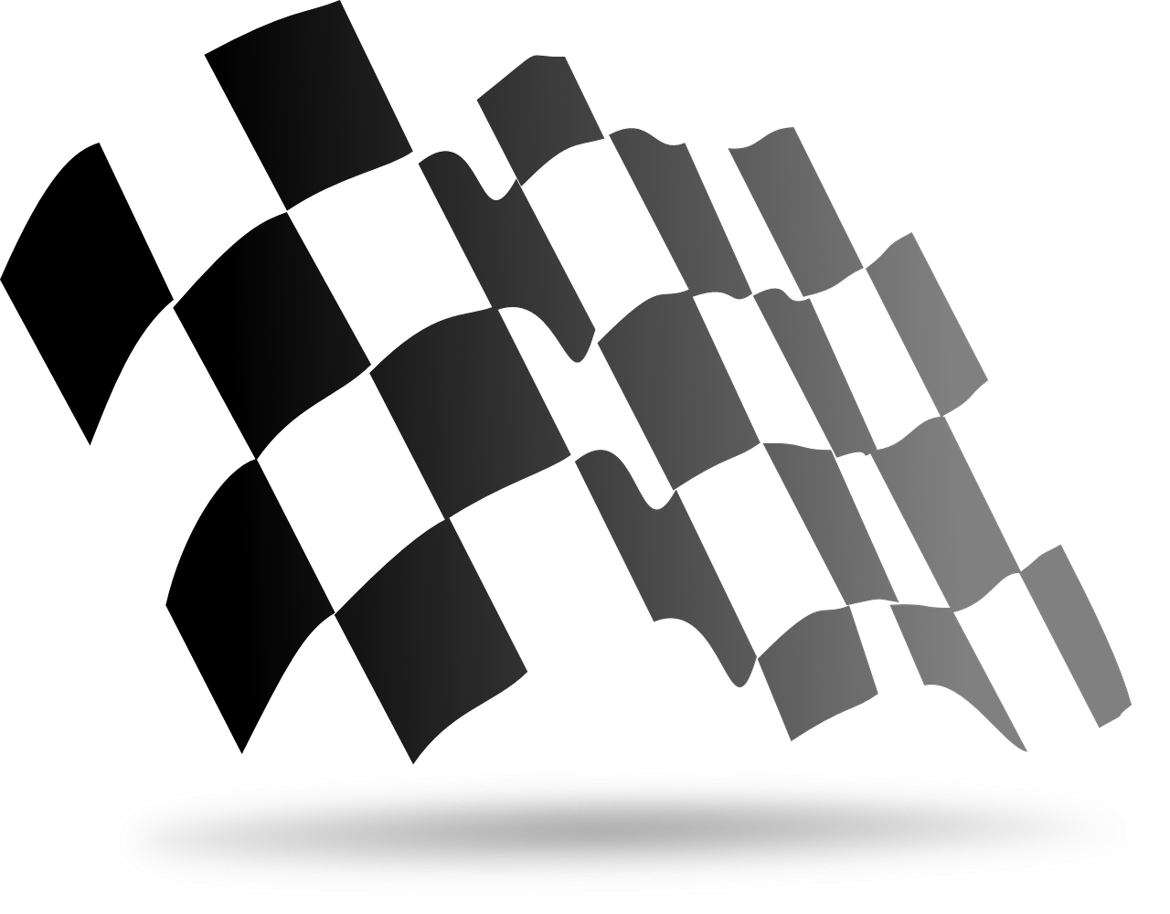 Image PNG du drapeau de course