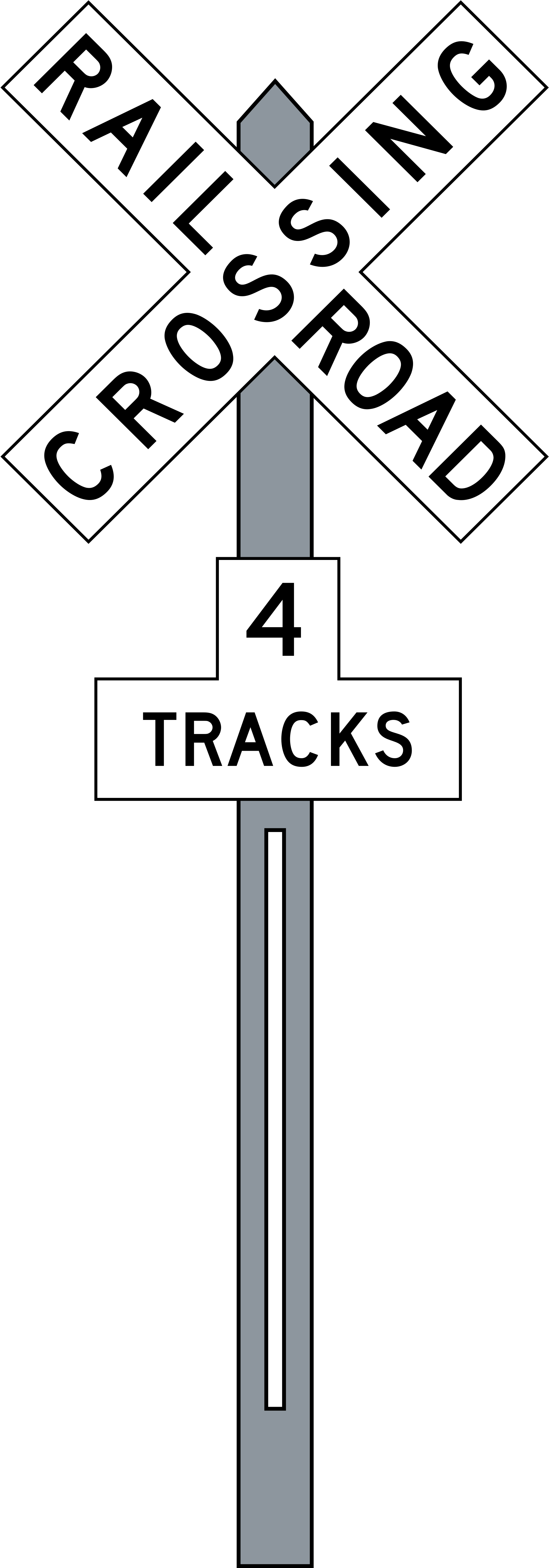 Railroad Tracks Vector PNG Photos