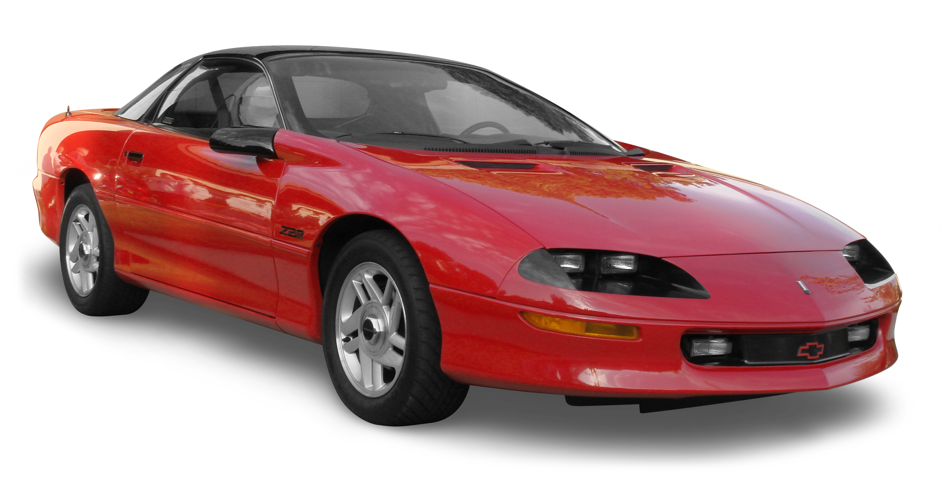 Red Camaro PNG Clipart