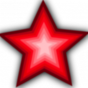 Red Star PNG Clipart