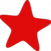 Red Star Shape