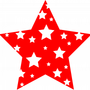 รูปสัญลักษณ์ดาวสีแดง PNG