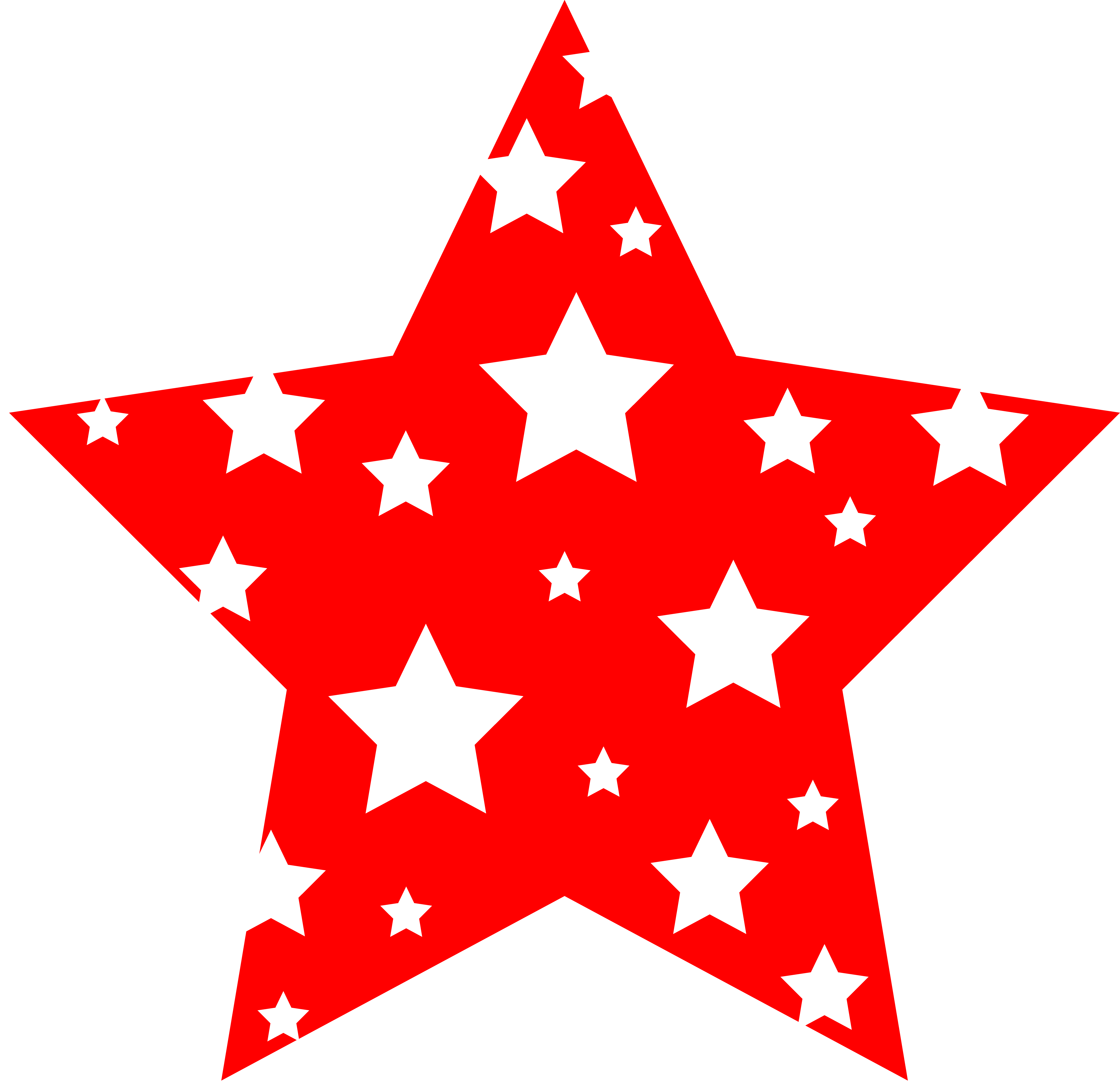Red Star Symbol PNG Photo