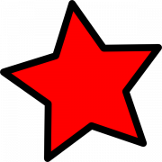 Red Star Symbol PNG Pic