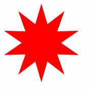 Red Star Transparent