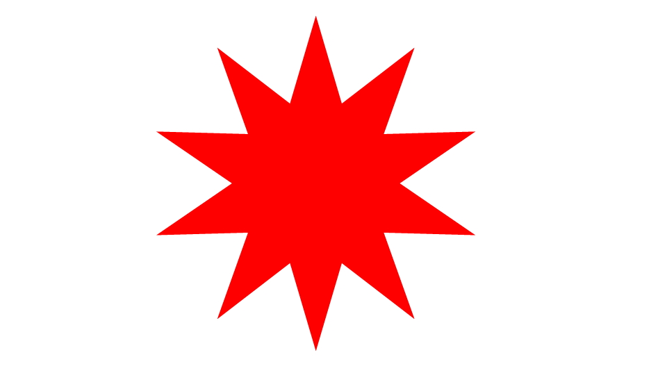 Red Star Transparent