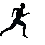 Running Silhouette PNG Images HD