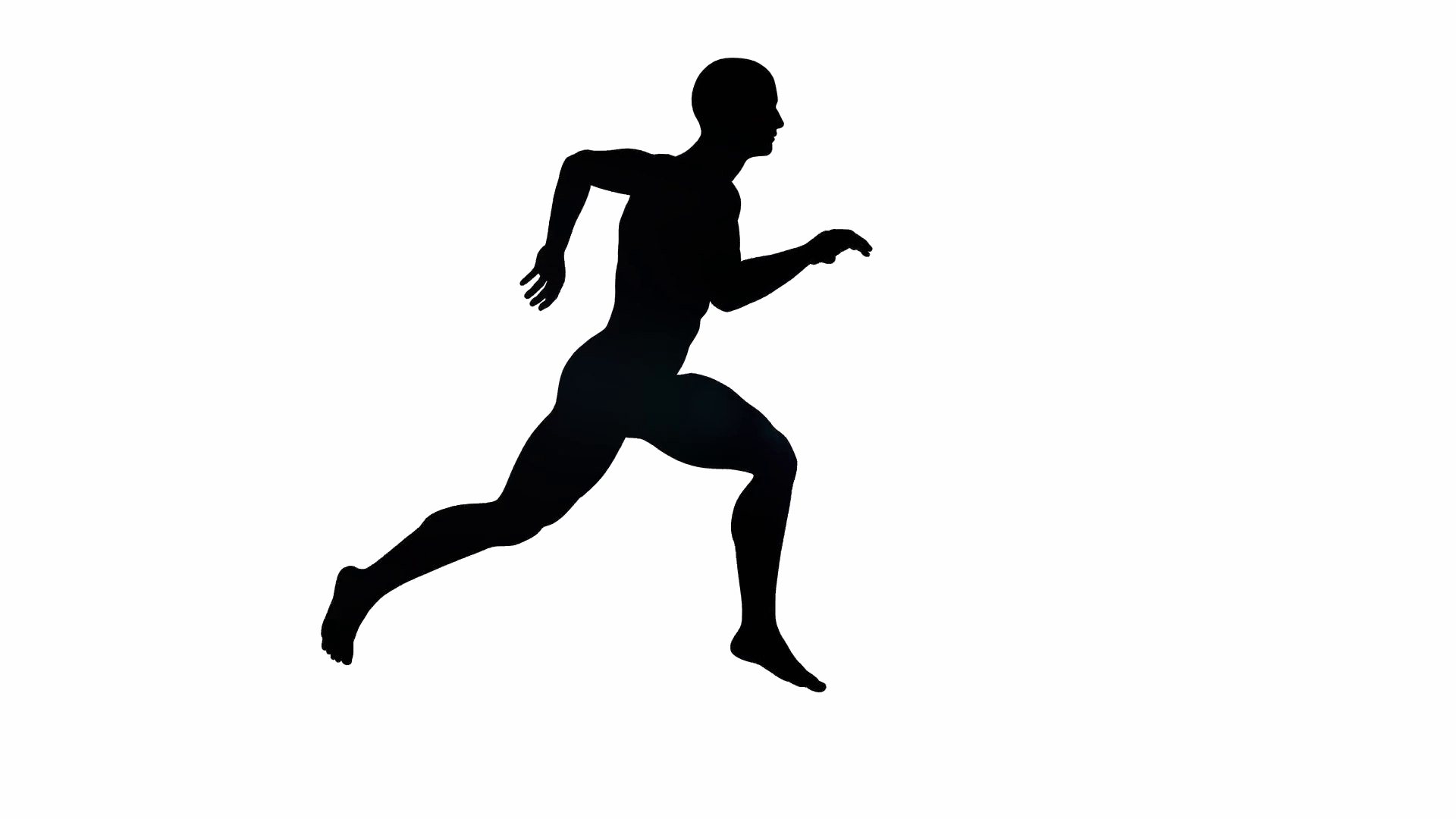 Running Silhouette PNG Images HD