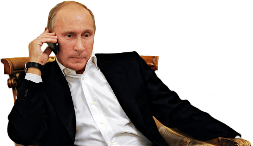 Russische president Vladimir Poetin PNG -bestand