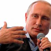 Presiden Rusia Vladimir Putin Transparan