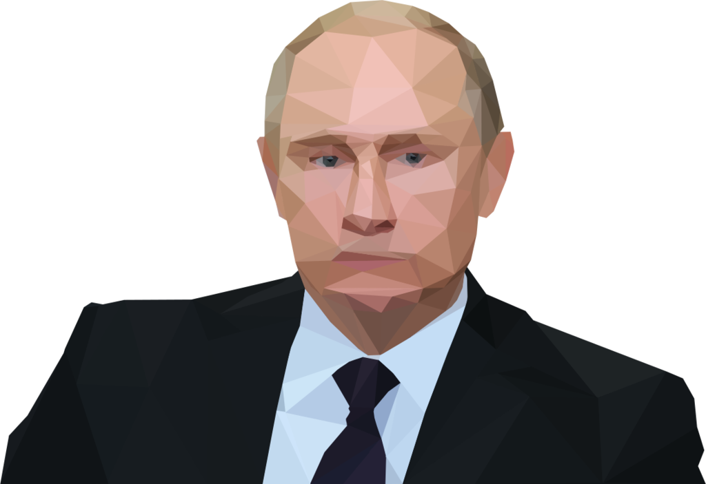 Russische president Vladimir Poetin