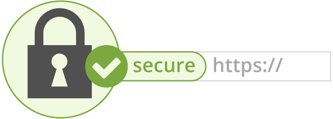 Secure HTTPS Connection PNG Cutout