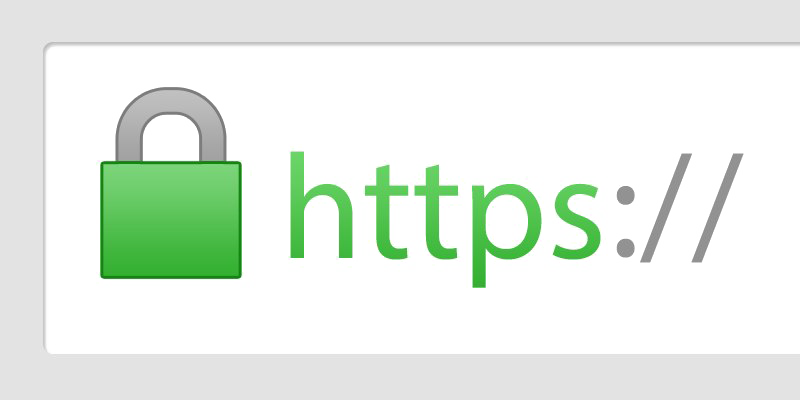 Secure HTTPS Green Symbol PNG File