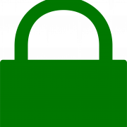 Secure HTTPS Green Symbol PNG Pic