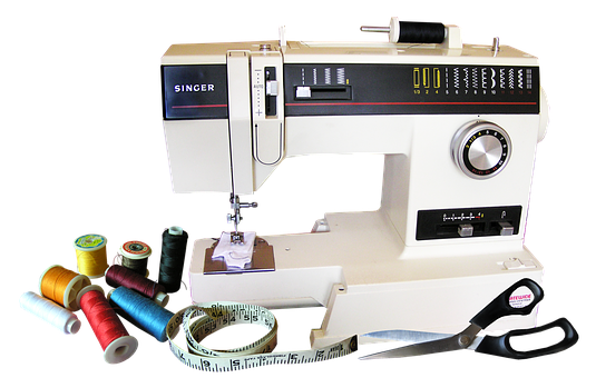 Sewing Machine Equipment PNG Clipart