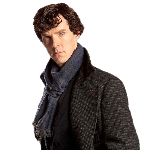 Sherlock Benedict Cumberbatch PNG Clipart