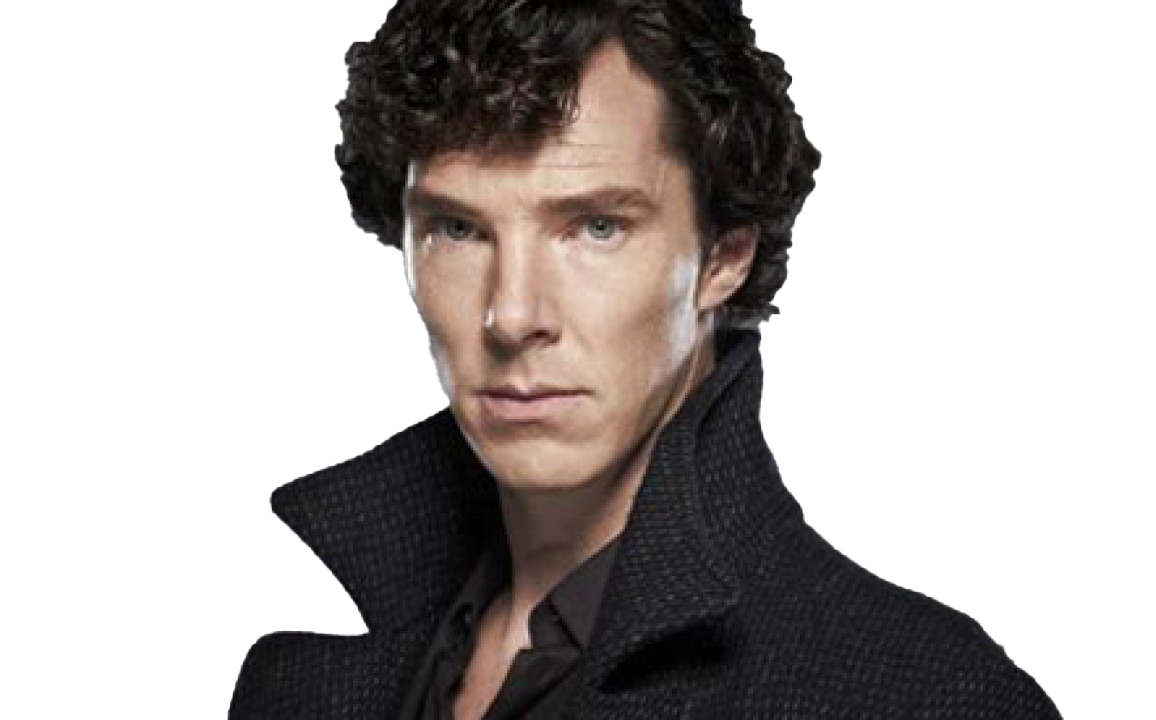 Sherlock Benedict Cumberbatch PNG -Ausschnitt