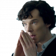 Sherlock Benedict Cumberbatch PNG Bild