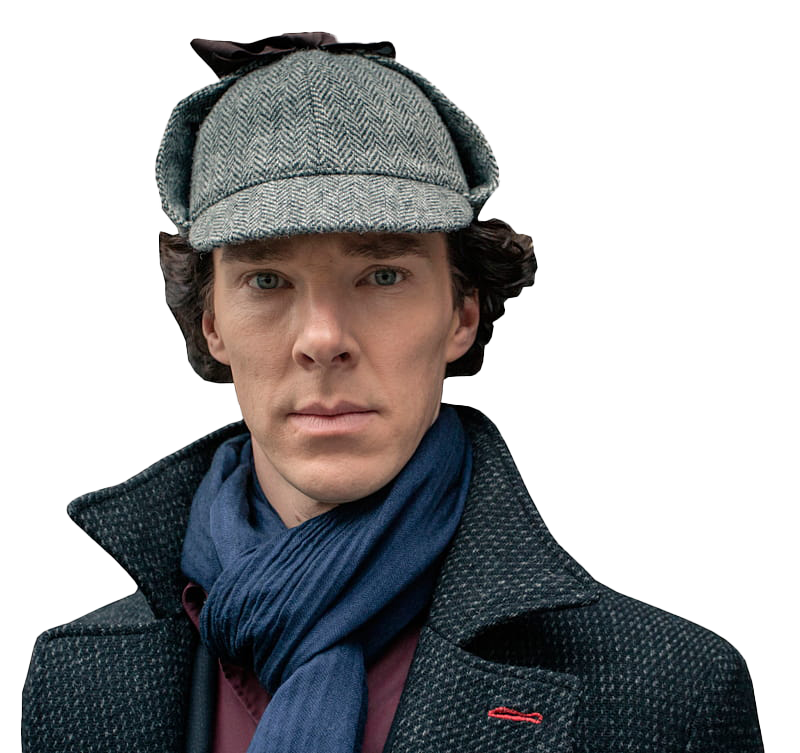 Sherlock Benedict Cumberbatch PNG Foto