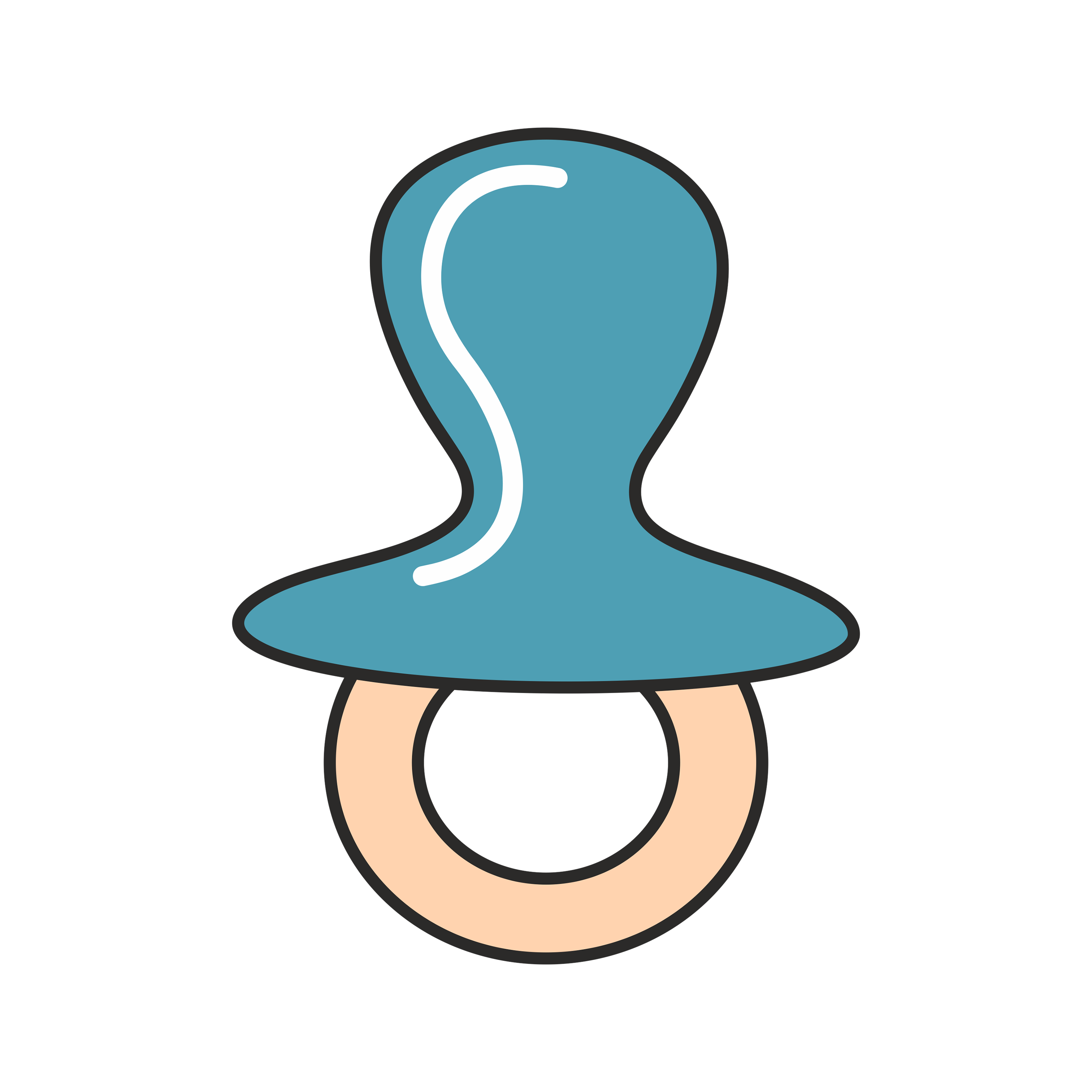 Soothing Pacifier PNG Photo