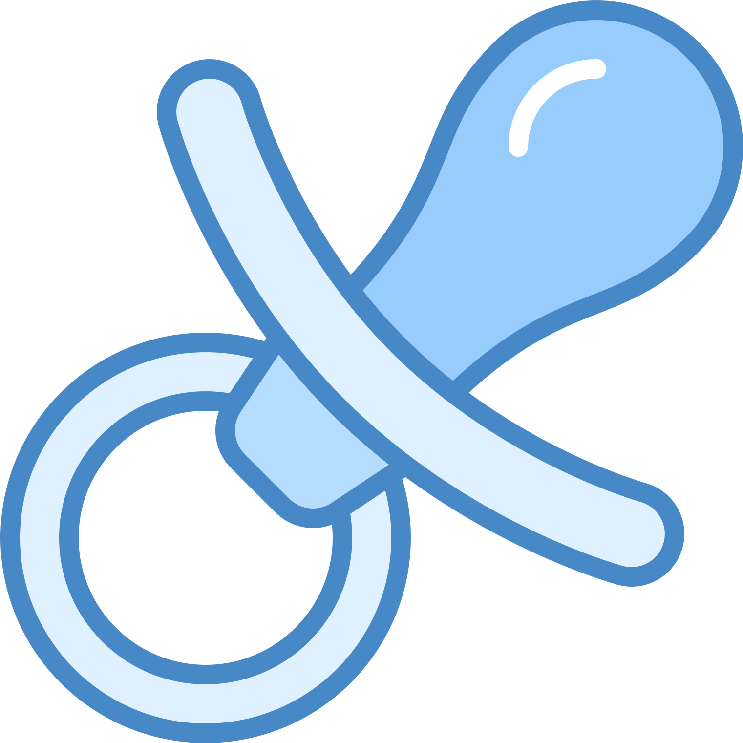 Soothing Pacifier PNG Picture