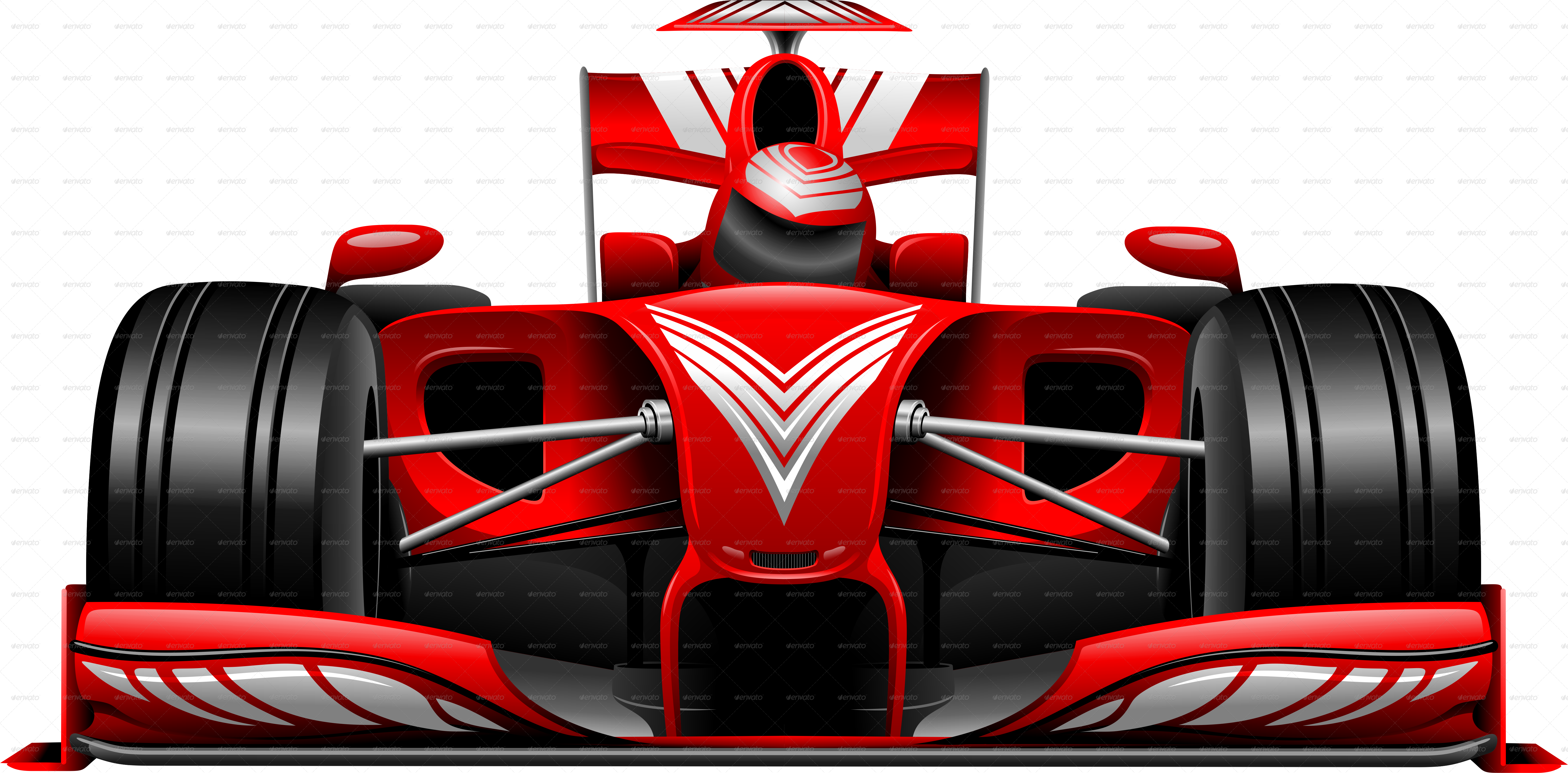 Sports Race Car PNG Image File