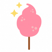 Sugar Cotton Candy PNG Pic