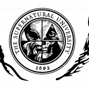 Logotipo sobrenatural PNG Imagen