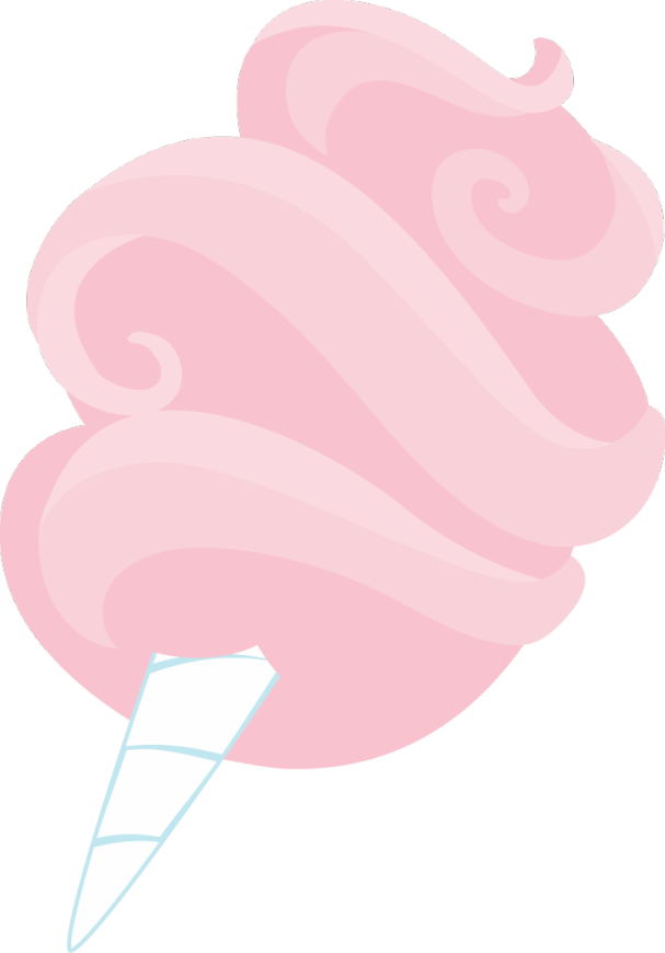 Sweet Cotton Candy PNG