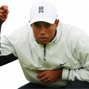 Cutout de Tiger Woods Png