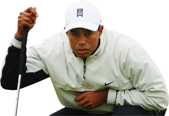 Tiger Woods PNG Cutout