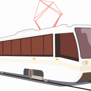 Tramvay png clipart