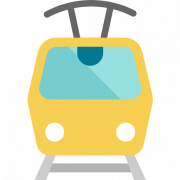 Straßenbahn transparent