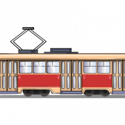 Трамвайный транспорт PNG Clipart