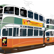 Tram Transport PNG Larawan