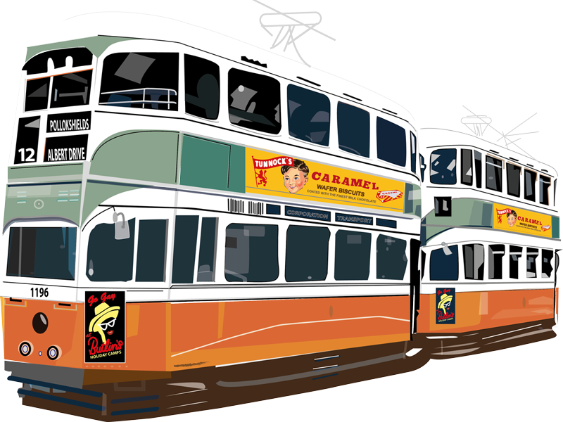 Tram Transport PNG Photo