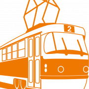 Straßenbahn Transport PNG Bild