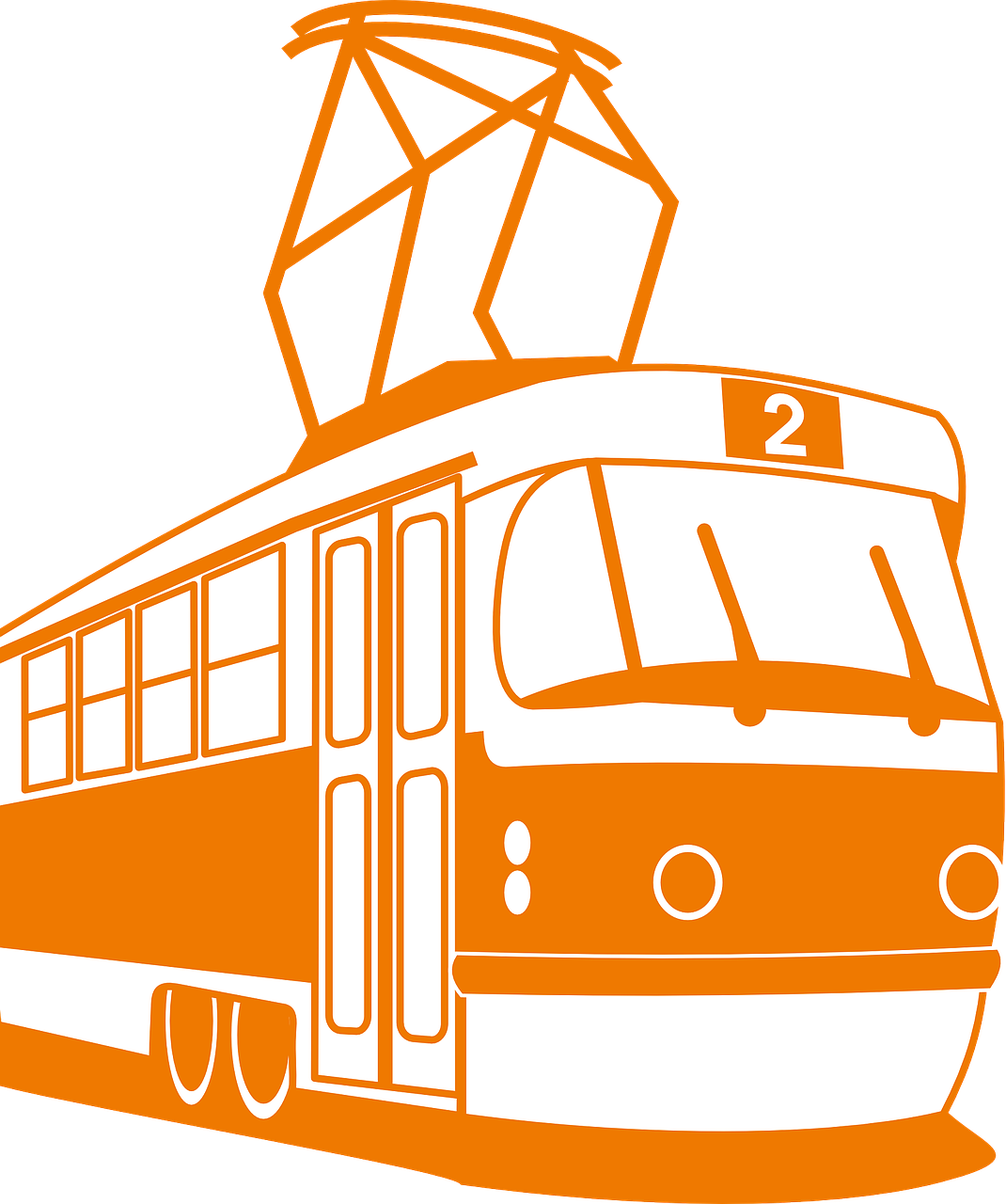 Tram Transport PNG Picture