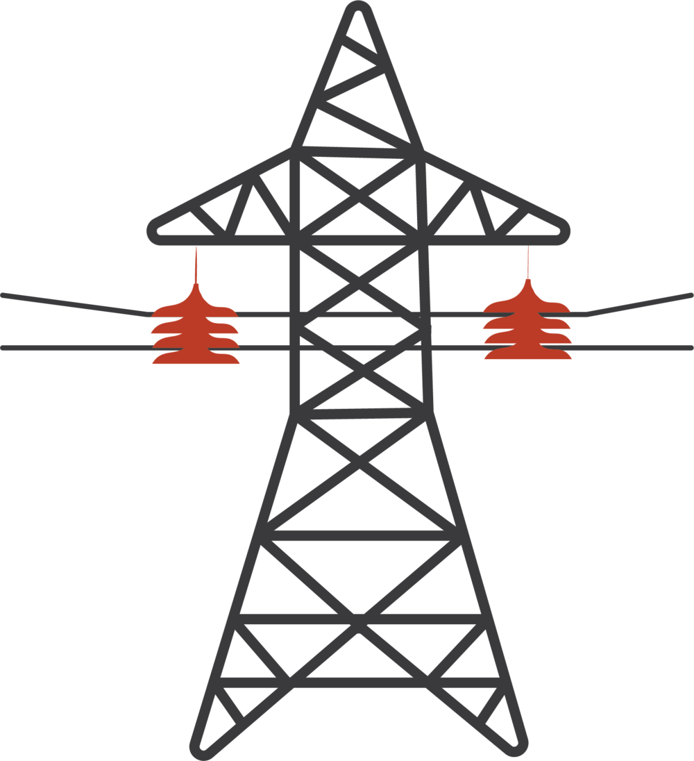 Immagine PNG della torre di trasmissione