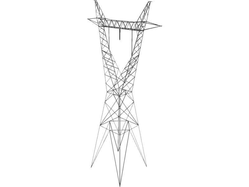 Transmission Tower PNG Picture